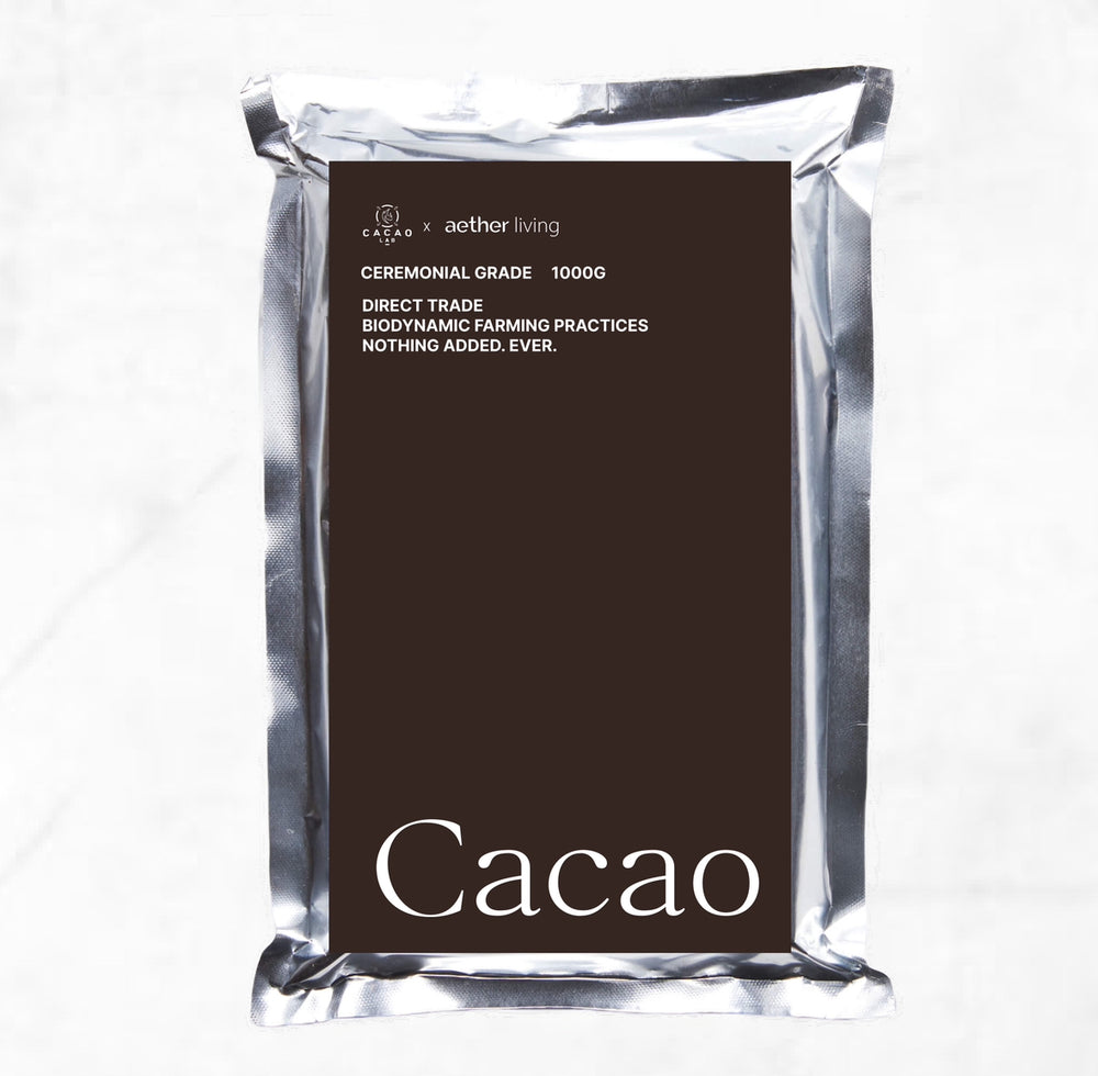 Ceremonial Grade Cacao - 100% Arriba Nacional cacao paste 1kg